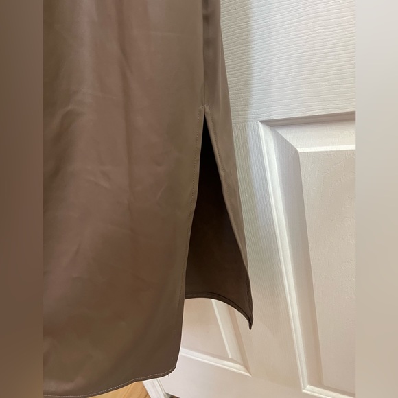 New! Wild Fable long faux leather dress - Picture 2 of 7